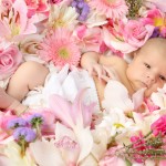 beautiful baby pictures with flowers 10
